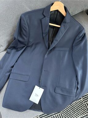 Tiger of Sweden Navy Single-Breasted Blazer